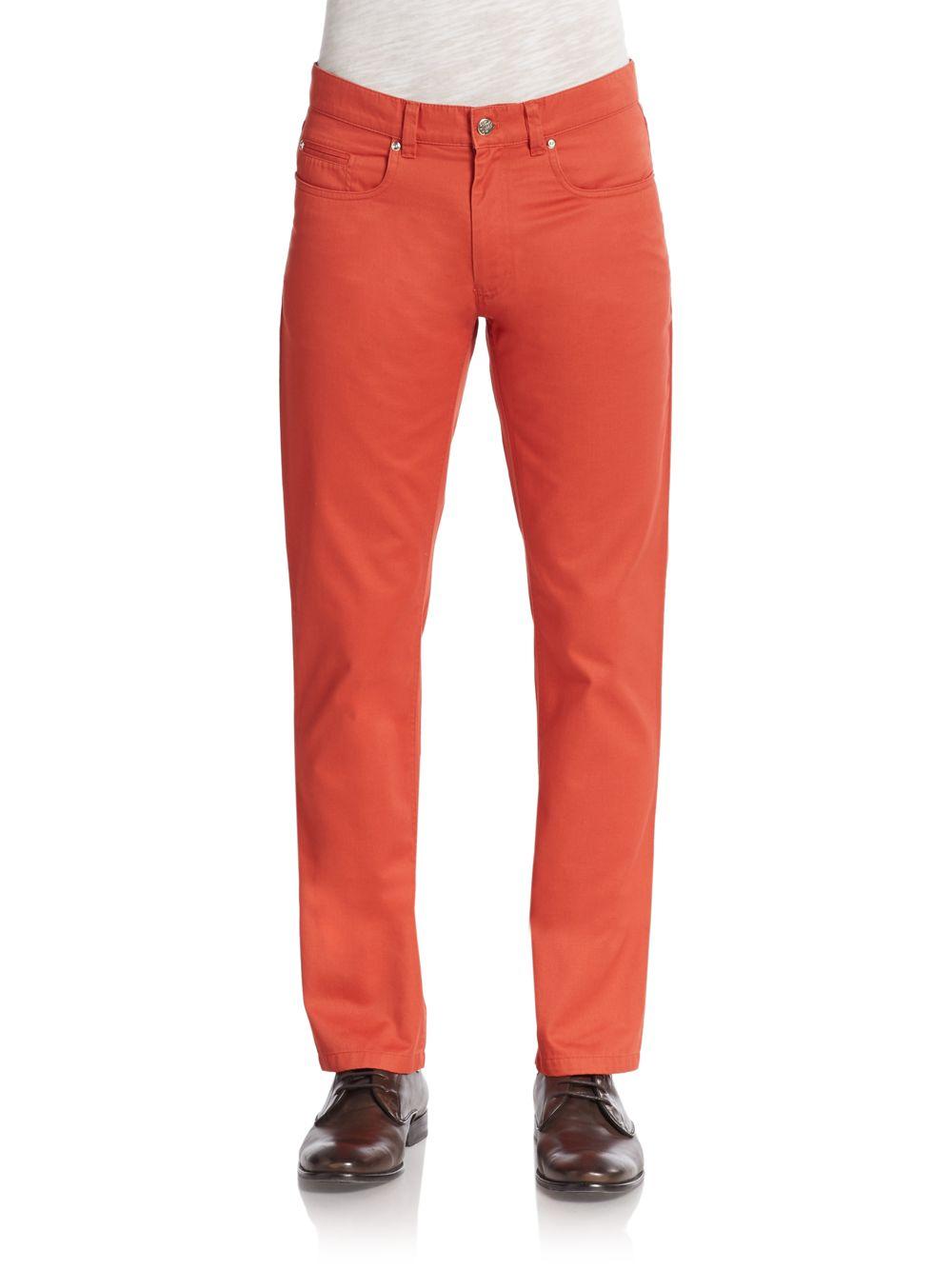 five pocket chinos